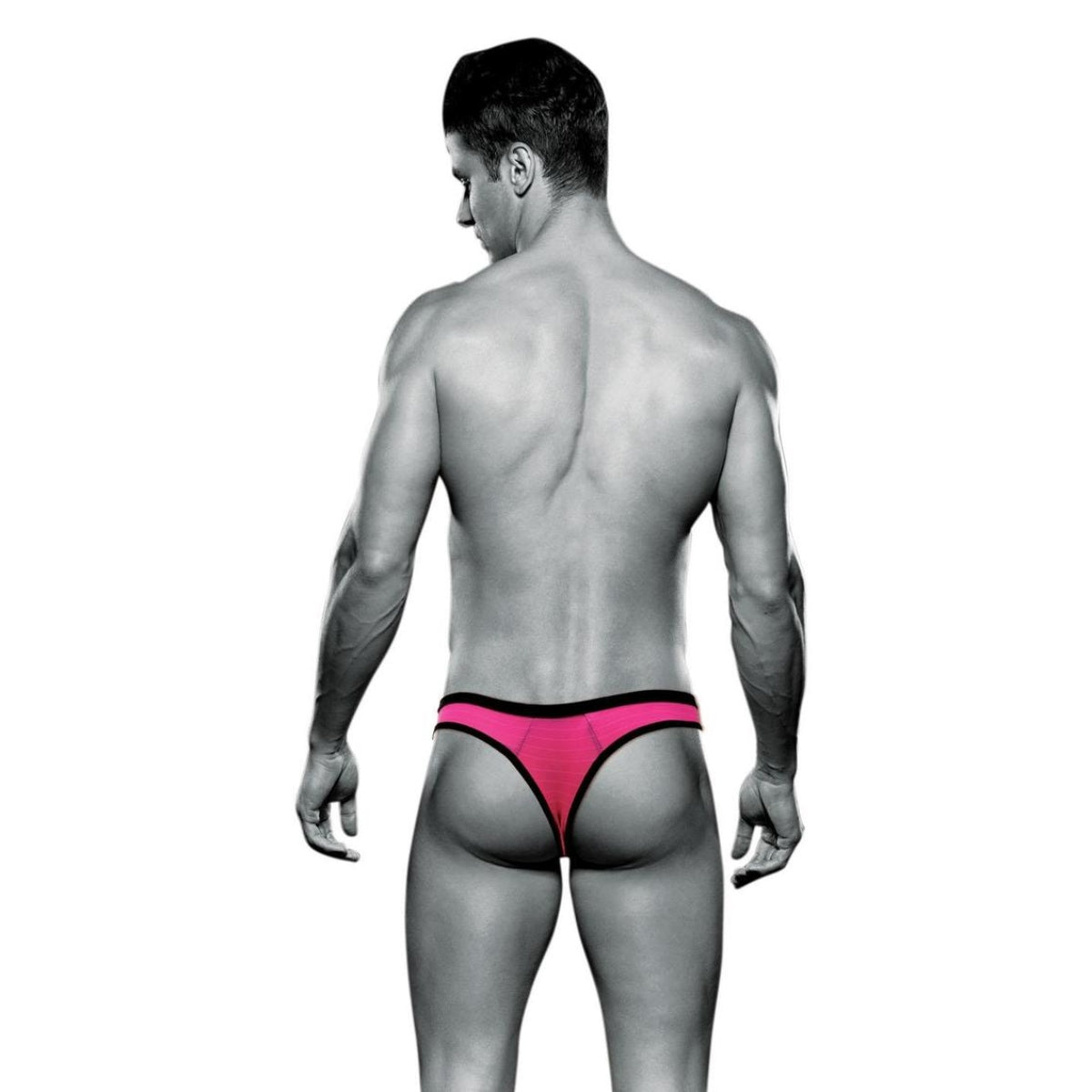 ENVY BAD BOY THONG - PINK - M/L