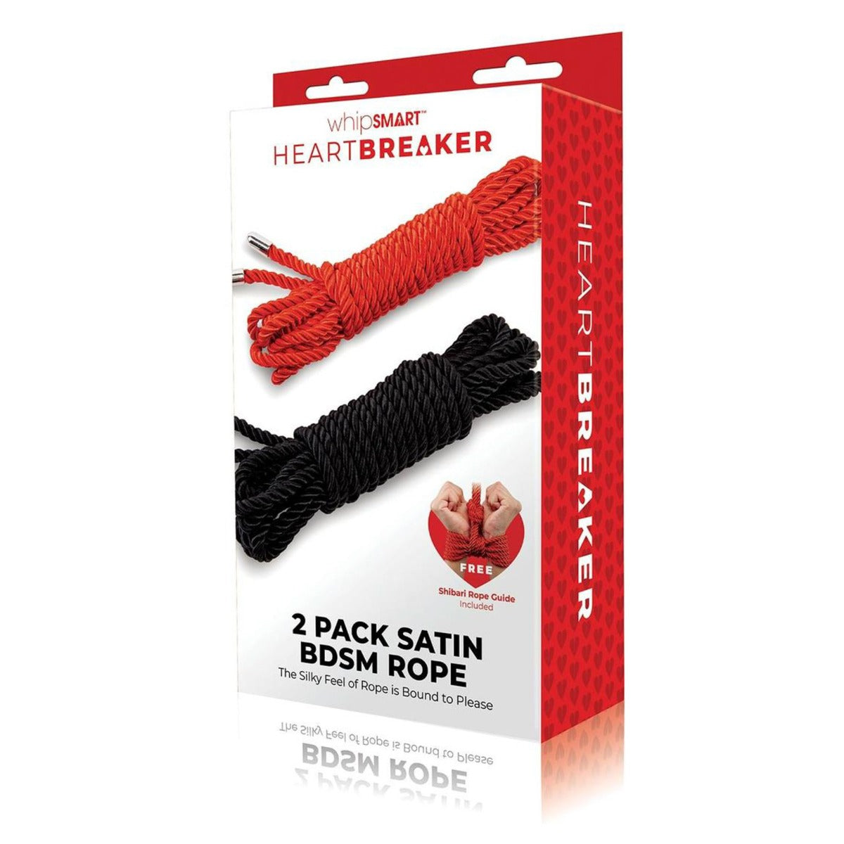 WS HEARTBREAKER SILKY BONDAGE ROPE 2 PK