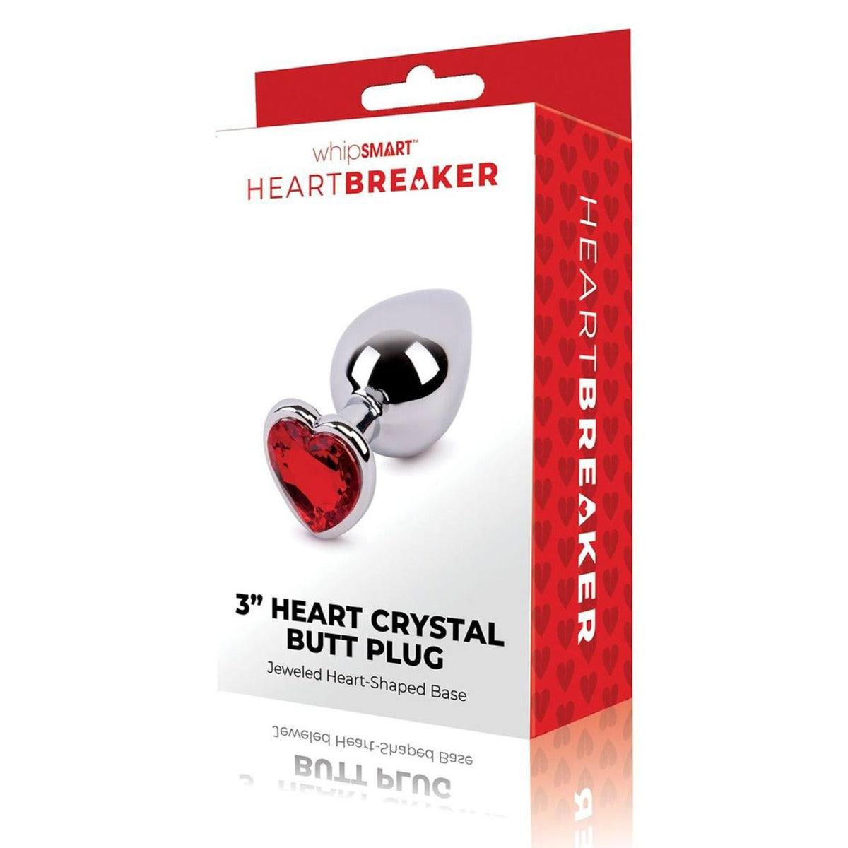 WS HEARTBREAKER METAL BUTT PLUG - MED