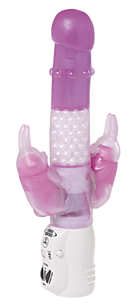 Nanma Double Bunny Purple 8in