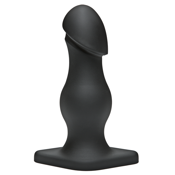 TitanMen The Rumpy Cushioned Butt Plug Black (6.5")