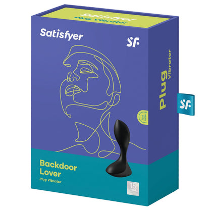 Satisfyer Backdoor Lover Butt Plug Black