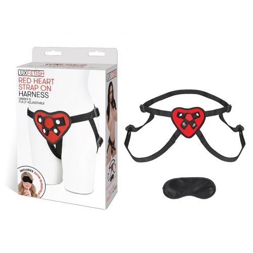 Red Heart Strap-on Harness