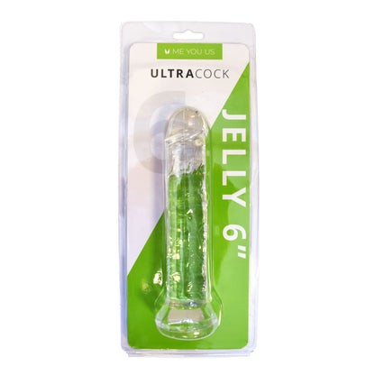 Me You Us Ultra Cock Clear Jelly Dong (6")