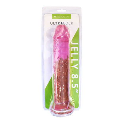 Me You Us Ultra Cock Pink Jelly Dong (8.5")