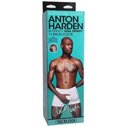 Doc Johnson Signature Cocks Anton Harden Ultraskyn Cock With Removable Vac-U-Lock Suction Cup (11")