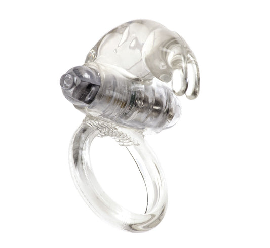 Me You Us Classic Rabbit Cock Ring Clear