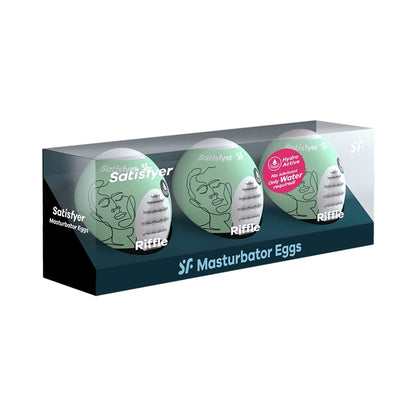 Satisfyer Masturbator Egg 3er Set Riffle