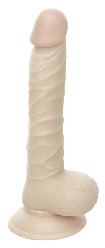 Nanma Realistic Dong With Suction Base Flesh 8in