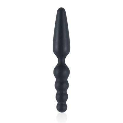 Nanma Dark Stallions Silicone Dual Butt Plug Black 7in