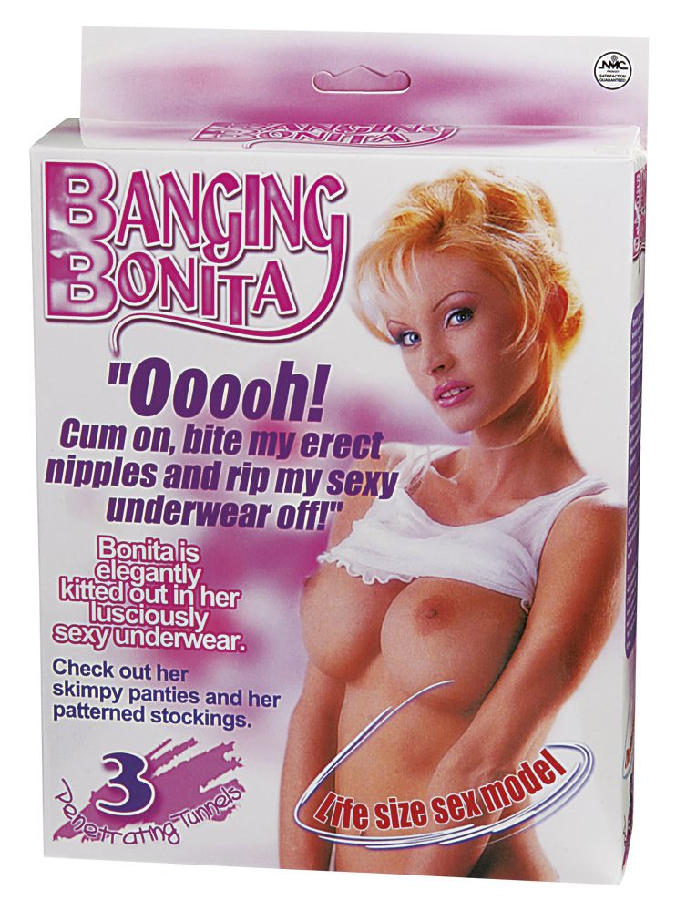 Nanma Banging Bonita Life Size Love Doll With 3 Penetrating Holes Pink