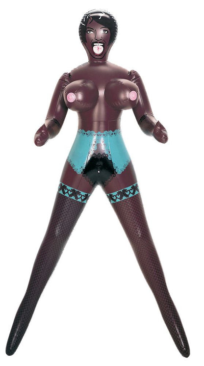 Nanma Alecia King Life Size Love Doll With 3 Penetrating Holes Flesh Black