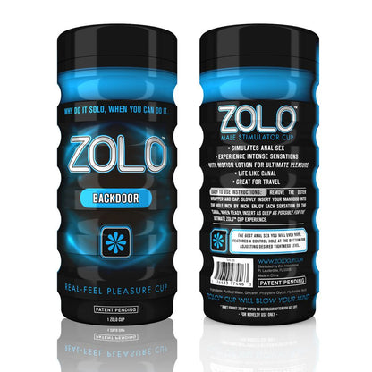 Zolo Back Door Cup Blue