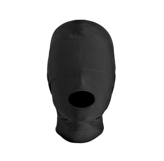 Disguise Open Mouth Hood With Padded Blindfold