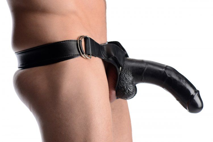 Infiltrator II Hollow Strap-On + 10" Dildo