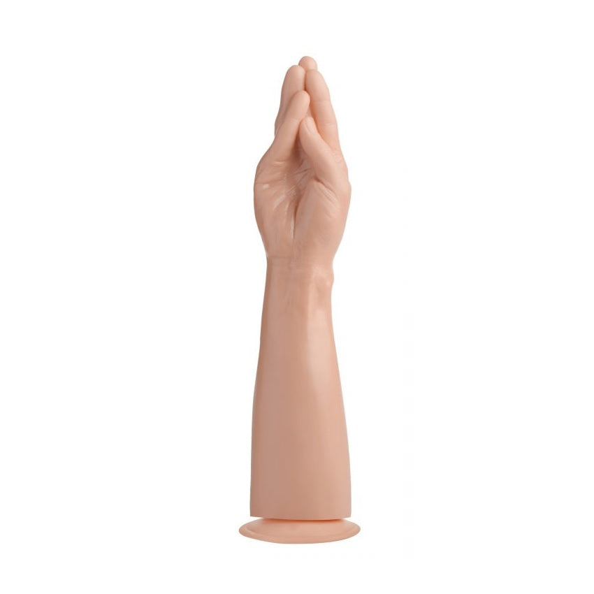 Master Series The Fister Hand and Forearm Dildo Light (15”)