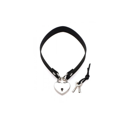 Lock-It Heart Lock and Key Choker