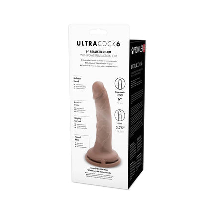 Prowler RED Ultra Cock 6 Dildo - Caramel