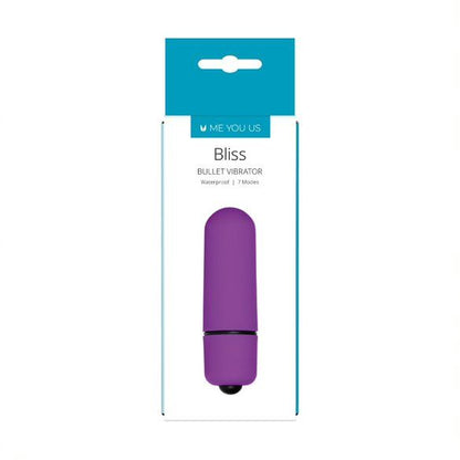 Me You Us Bliss 7 Mode Mini Bullet Vibrator Purple