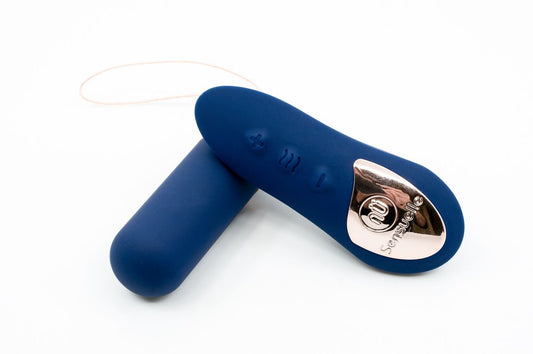 Nu Sensuelle Remote Wireless Bullet Plus Navy Blue