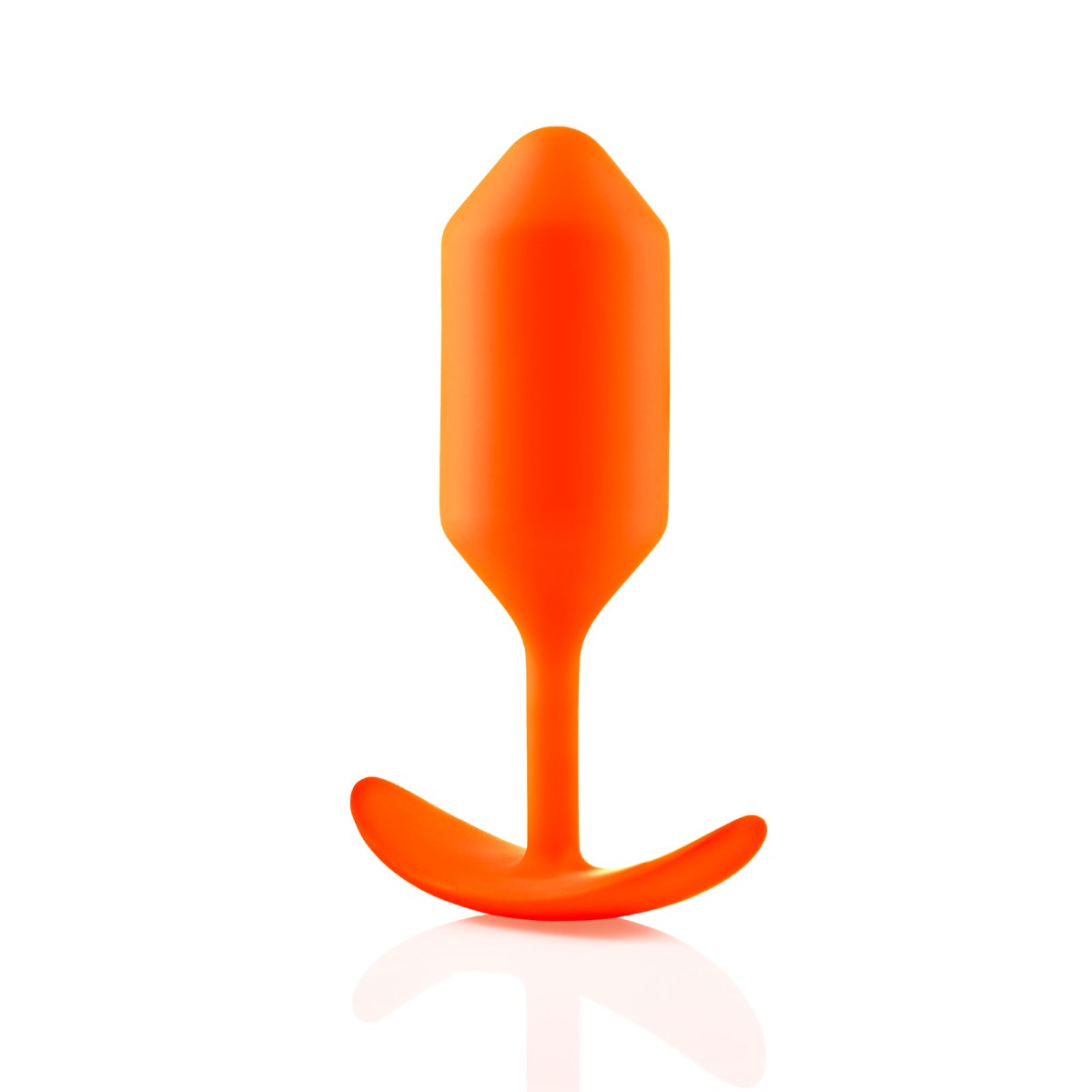 B-Vibe Snug Plug 3 Butt Plug Orange