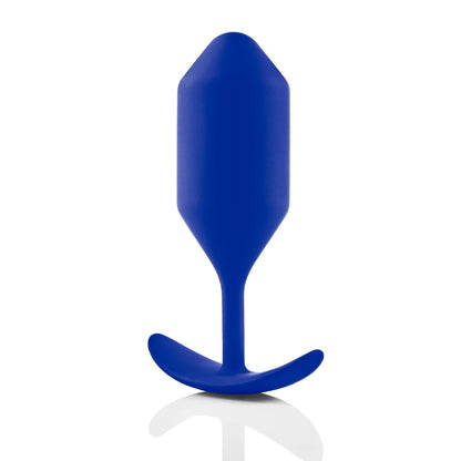 B-Vibe Snug Plug 4 Butt Plug Navy Blue