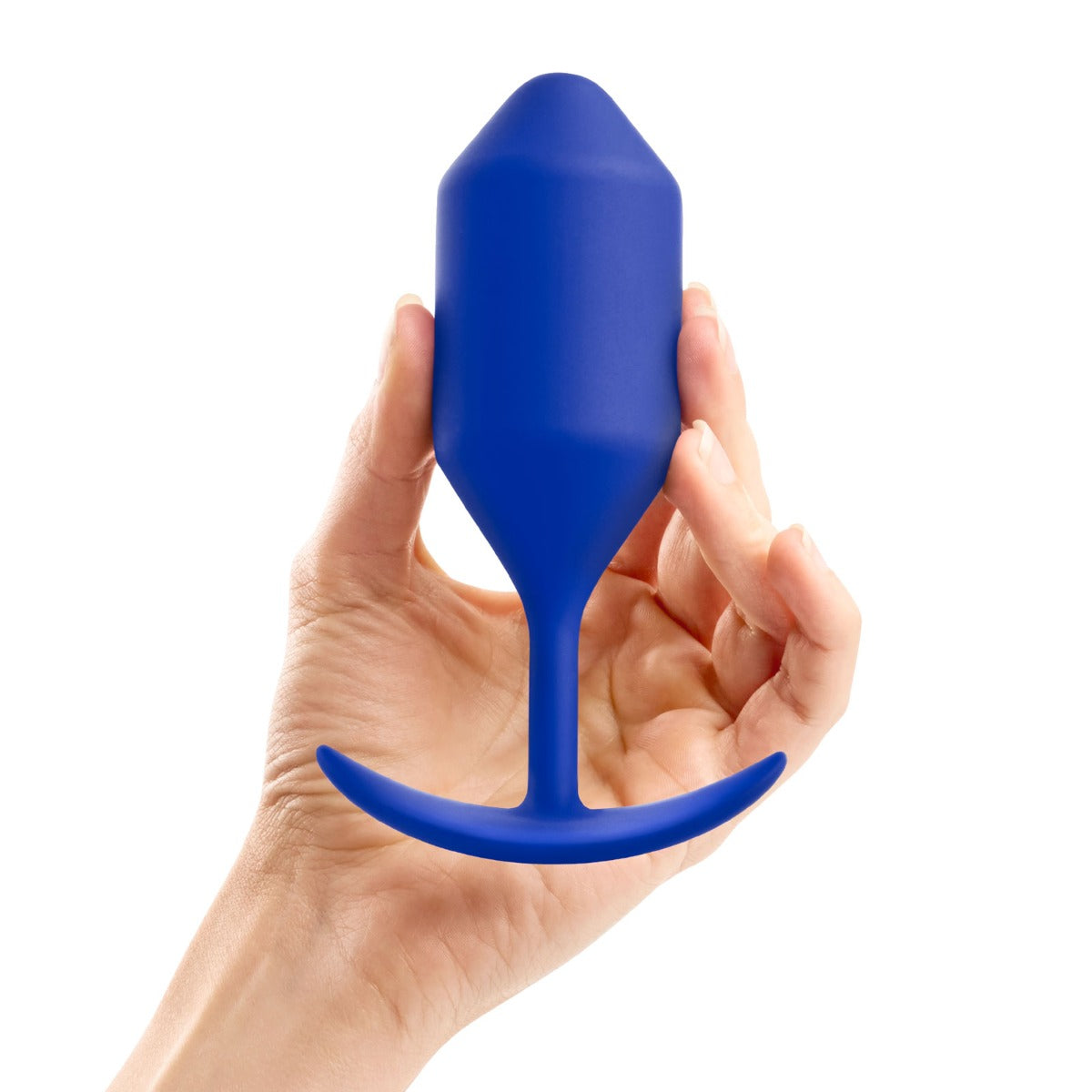 B-Vibe Snug Plug 4 Butt Plug Navy Blue