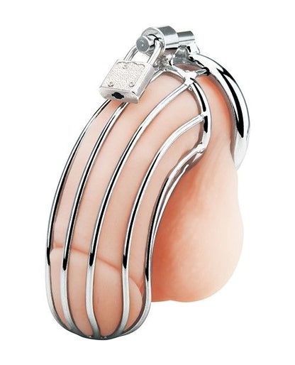 Prisoner Cock Cage Silver