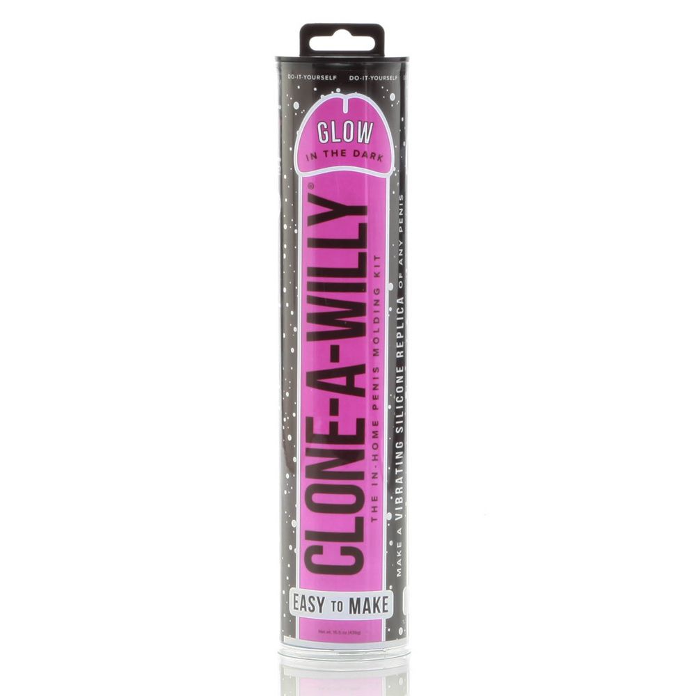 Clone A Willy Glow In The Dark Kit Hot Pink