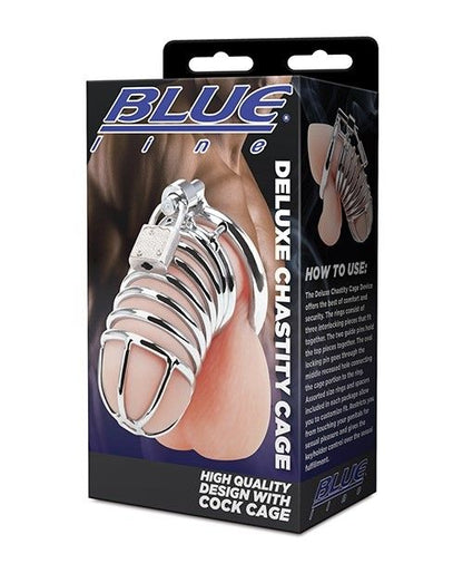 Deluxe Chastity Cage Silver