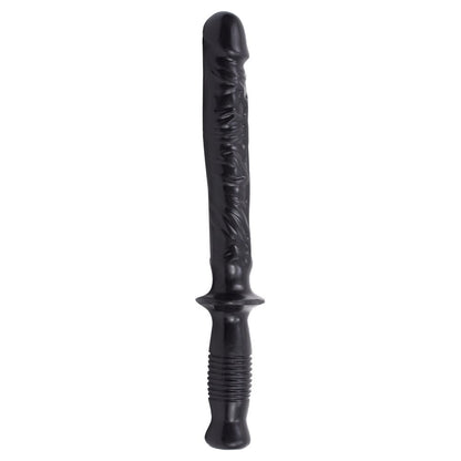 Doc Johnson Classic Man Handler Dildo Black 14.5in