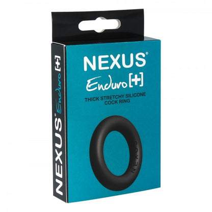 Nexus Enduro Plus Stretchy Cock Ring Black