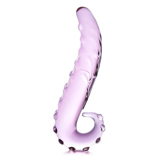 Lick It Glass Dildo (6")