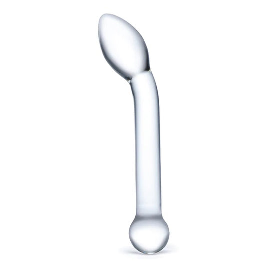 Glas Slimline G-Spot  Transparent (8")