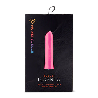 Nu Sensuelle Iconic Bullet Vibrator Deep Pink 3.5 Inch