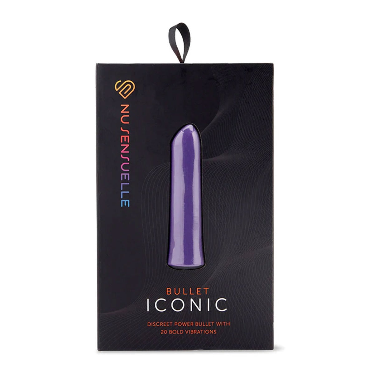 Nu Sensuelle Iconic Bullet Vibrator Deep Purple 3.5 Inch