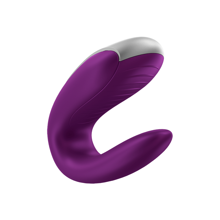Satisfyer Double Fun Partner Vibrator Violet
