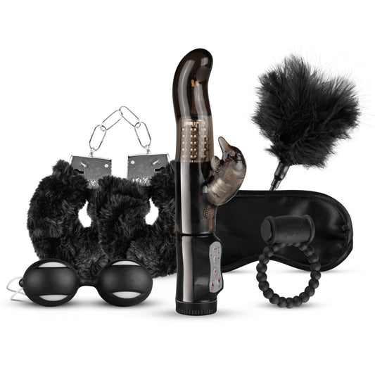 Loveboxxx I Love Black Couples Bondage Sex Toy Gift Set