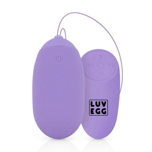 LUV EGG XL Remote Controlled Vibrating Egg Purple