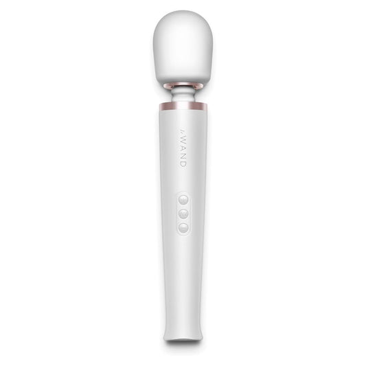 Le Wand Rechargeable Massager White