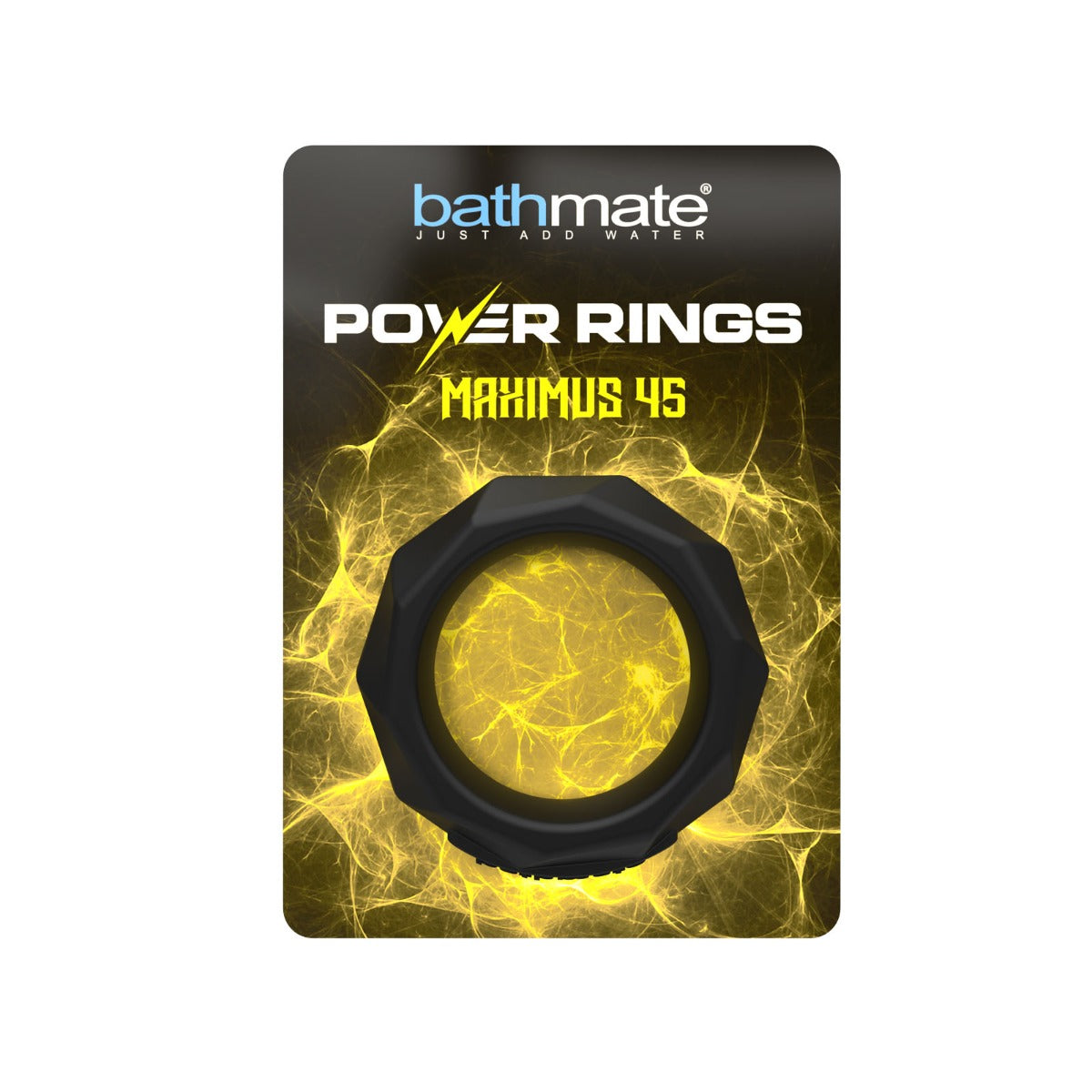 Bathmate Power Ring Maximus 45 Cock Ring Black