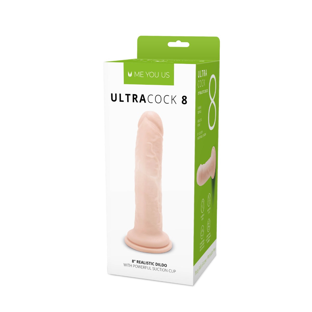 Me You Us Ultra Cock 8" Realistic Dildo