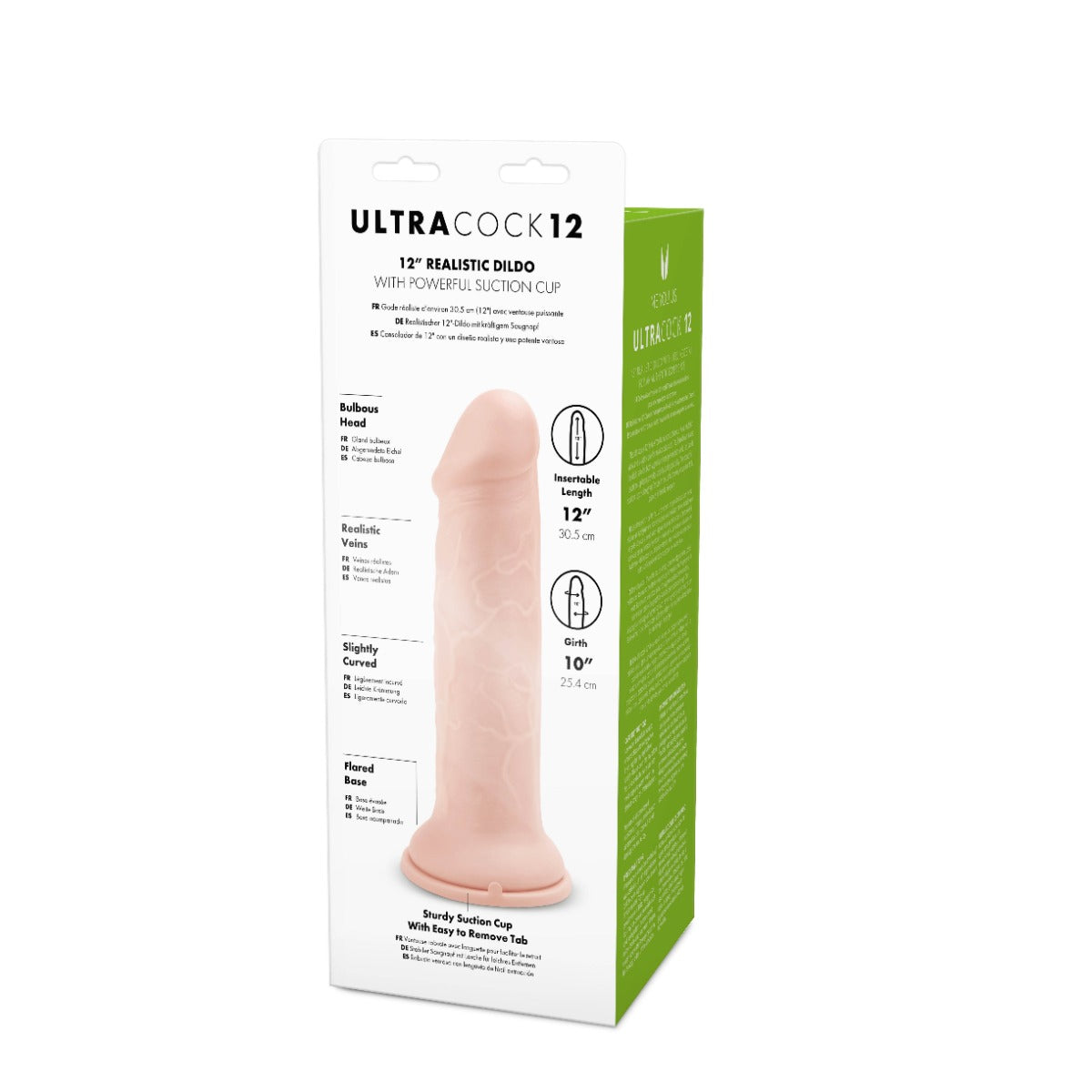 Me You Us Ultra Cock 12" Realistic Dildo