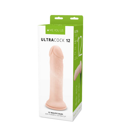 Me You Us Ultra Cock 12" Realistic Dildo