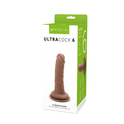 Me You Us Ultra Cock 6" Caramel Realistic Dildo