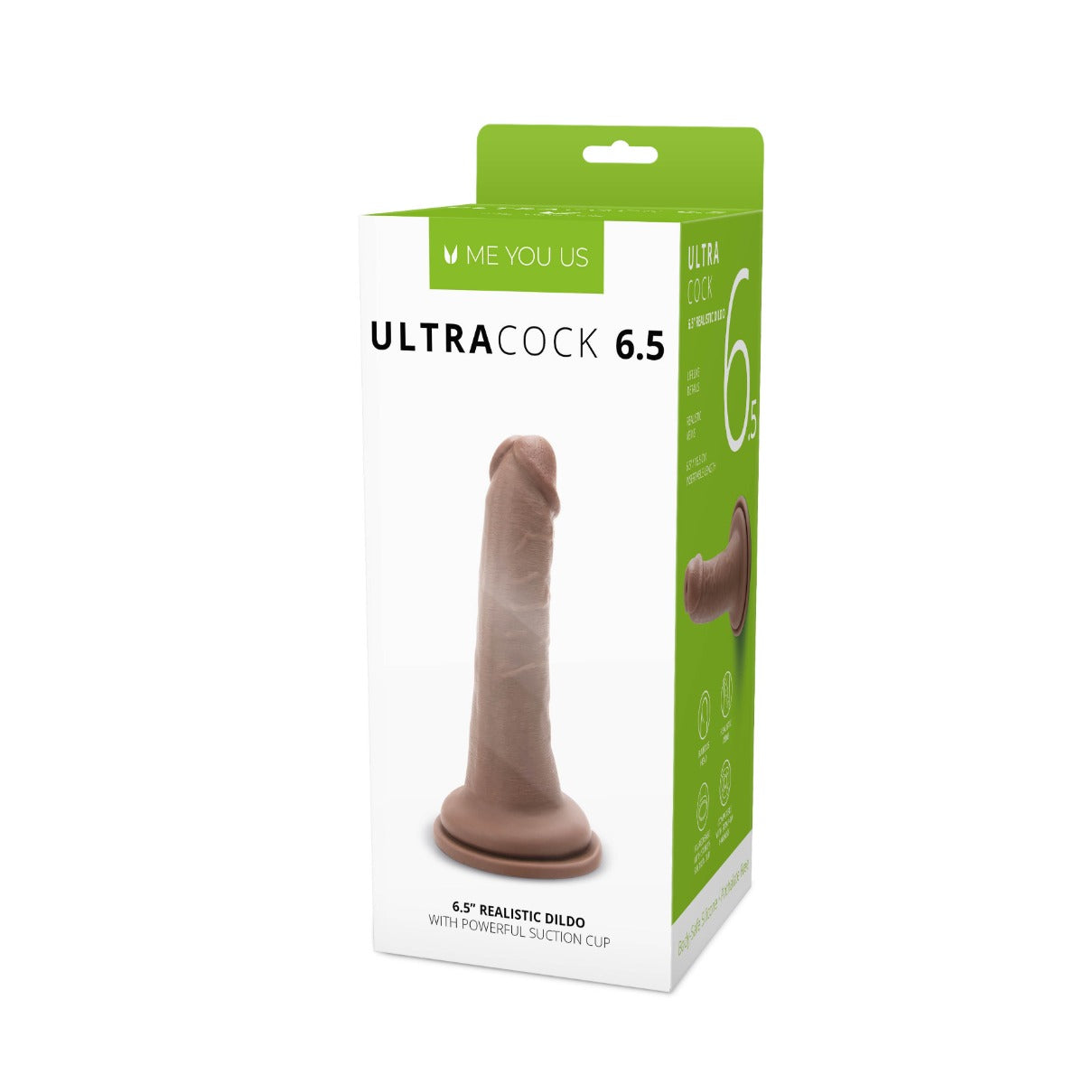 Me You Us Ultra Cock 6.5" Caramel Realistic Dildo