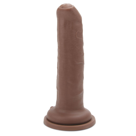 Me You Us Uncut Ultra Cock 7" Caramel Realistic Dildo