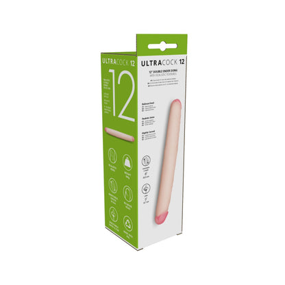 Me You Us Ultra Cock Double Ended Dildo (12")