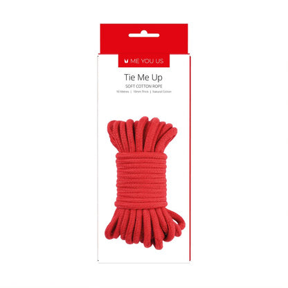 Me You Us Tie Me Up Rope Red 10m