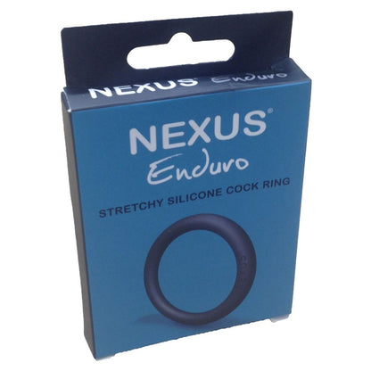 Nexus Enduro Stretchy Silicone Cock Ring - Black